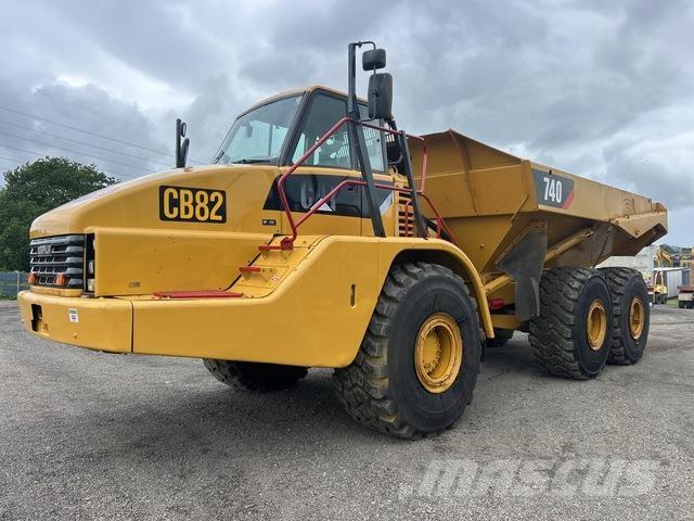 CAT 740 Kloubové dempry