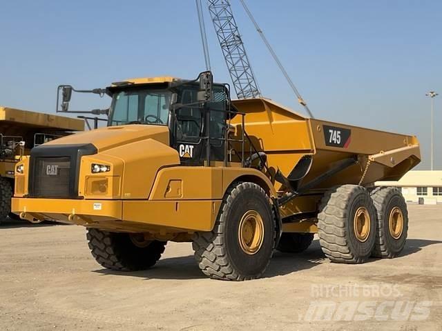 CAT 745 Kloubové dempry