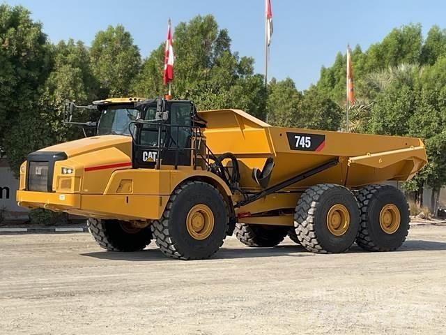 CAT 745 Kloubové dempry