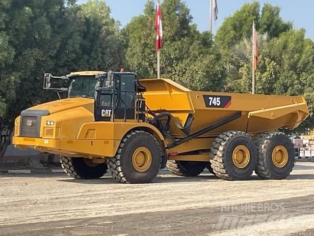 CAT 745 Kloubové dempry