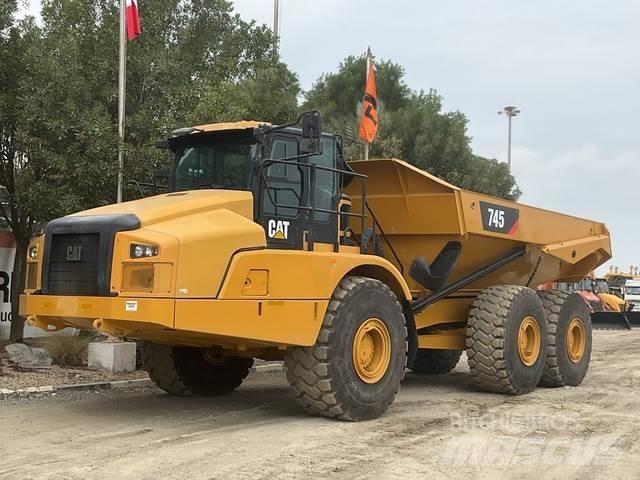 CAT 745 Kloubové dempry