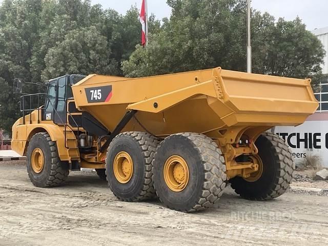 CAT 745 Kloubové dempry