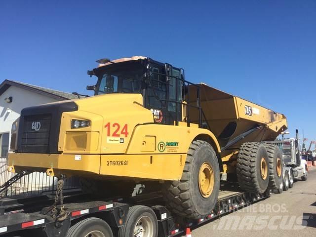CAT 745 Kloubové dempry