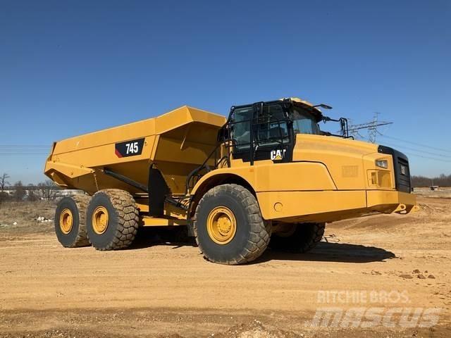 CAT 745 Kloubové dempry
