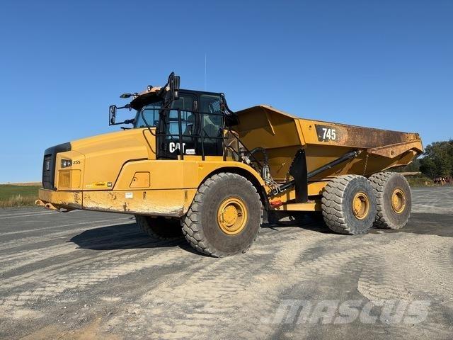 CAT 745 Kloubové dempry