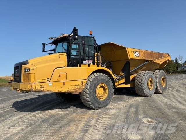 CAT 745 Kloubové dempry