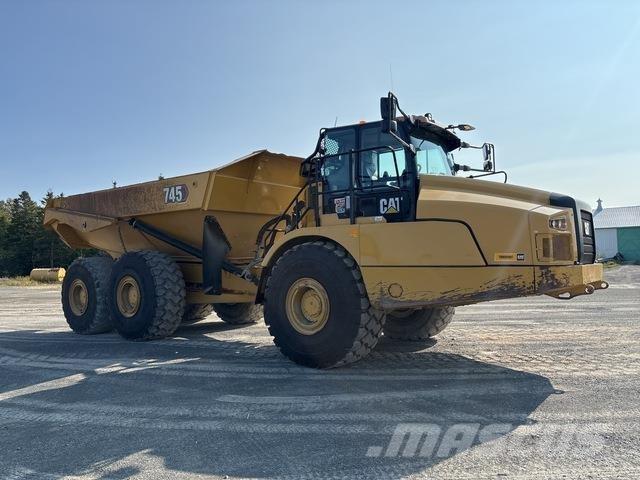 CAT 745 Kloubové dempry
