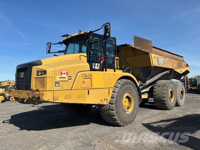 CAT 745 Kloubové dempry