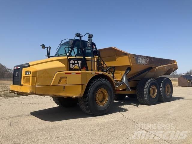CAT 745C Kloubové dempry