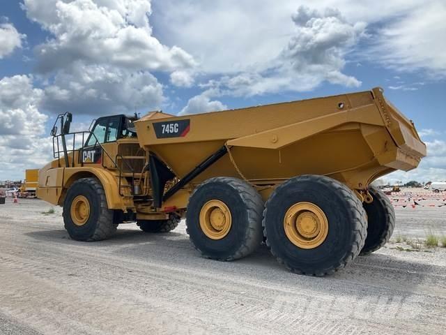 CAT 745C Kloubové dempry