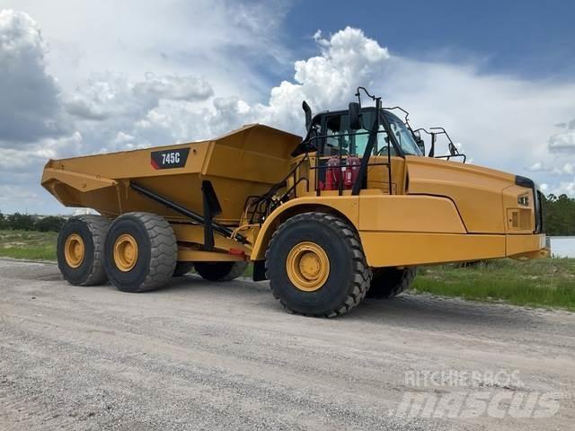 CAT 745C Kloubové dempry