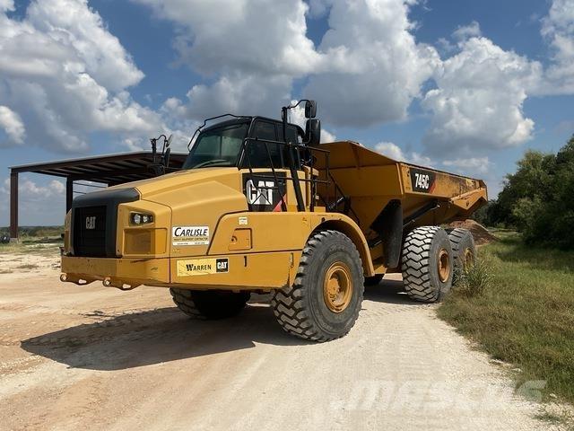 CAT 745C Kloubové dempry