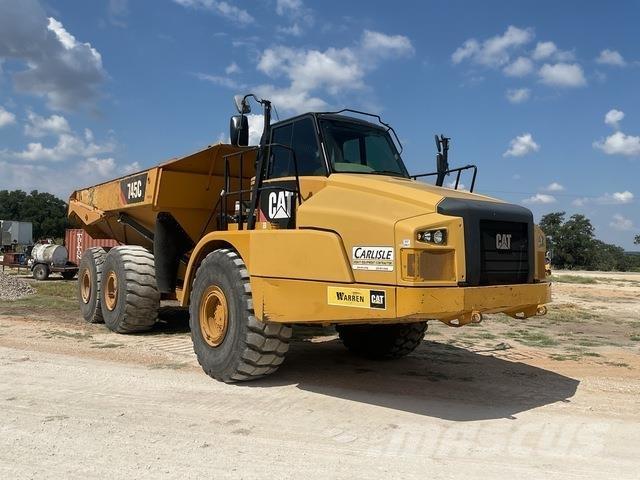CAT 745C Kloubové dempry