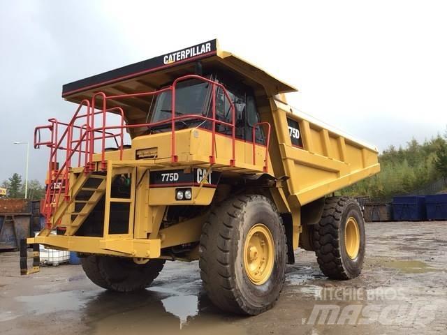 CAT 775D Kloubové dempry