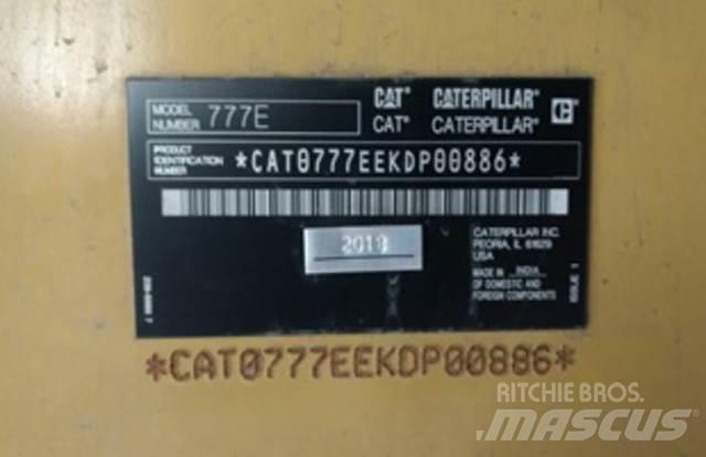 CAT 777E Kloubové dempry