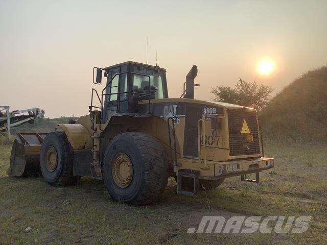 CAT 980G Kolové nakladače