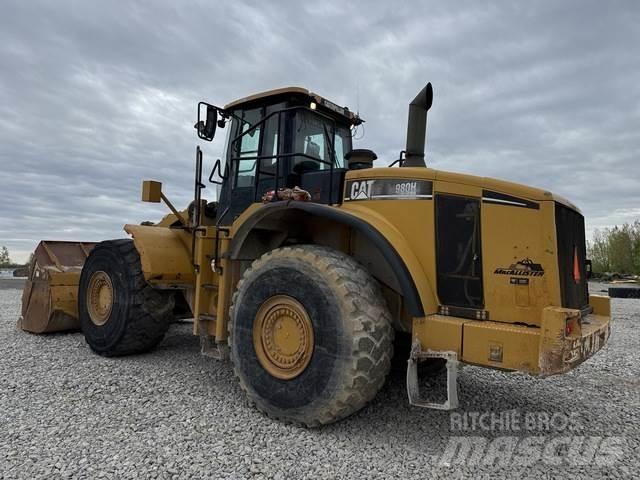 CAT 980H Kolové nakladače