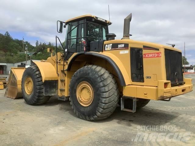 CAT 980H Kolové nakladače