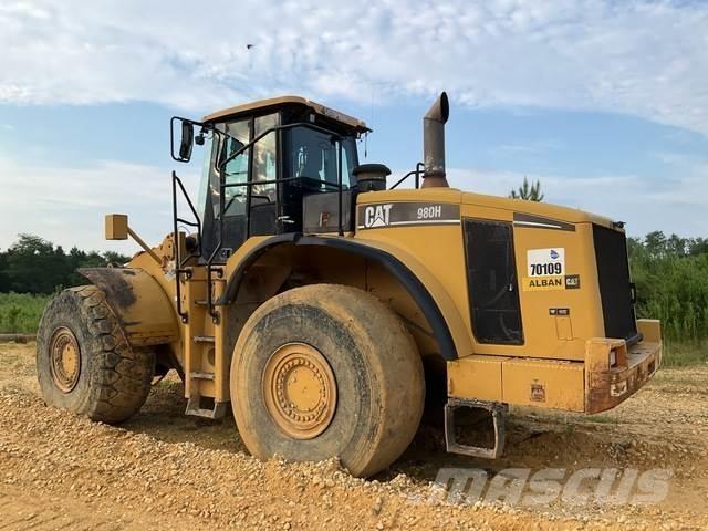 CAT 980H Kolové nakladače
