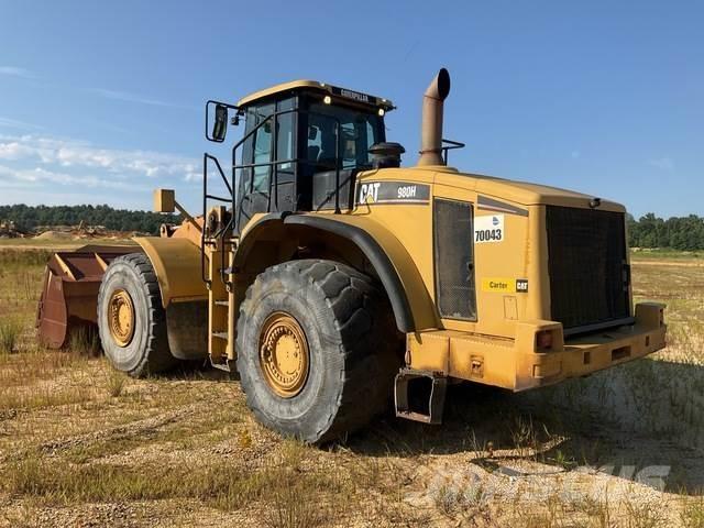 CAT 980H Kolové nakladače