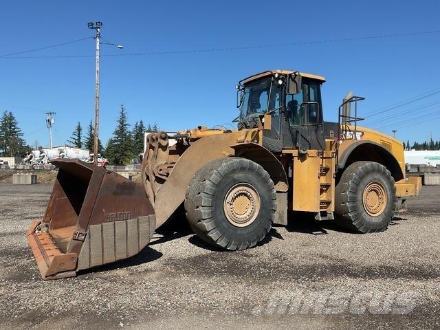 CAT 980H Kolové nakladače