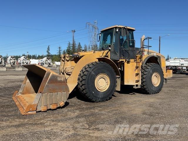 CAT 980H Kolové nakladače