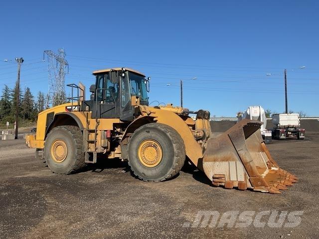 CAT 980H Kolové nakladače
