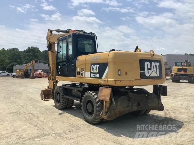 CAT M318D Kolová rýpadla