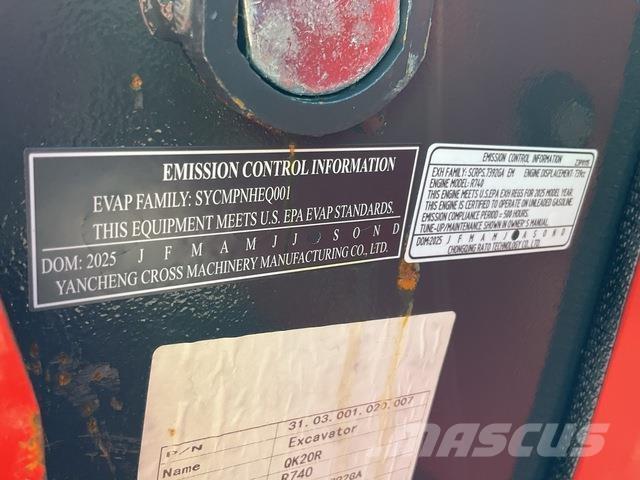 CFG QK20R Pásová rýpadla