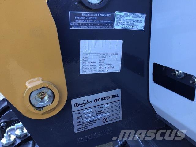 CFG XZ20R Pásová rýpadla