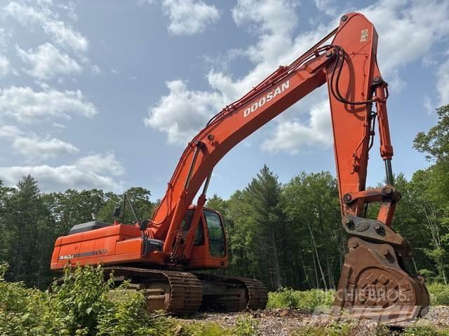 Doosan DX420LC Pásová rýpadla