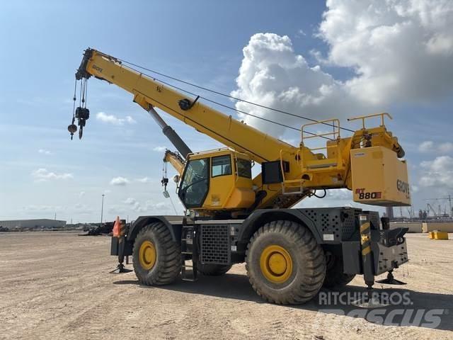 Grove RT880E Jeřáby pro těžký terén