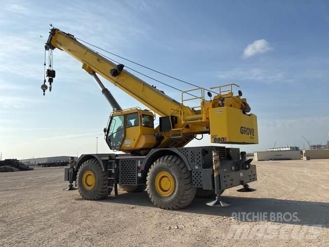 Grove RT880E Jeřáby pro těžký terén