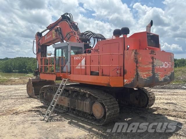 Hitachi EX1200 Pásová rýpadla