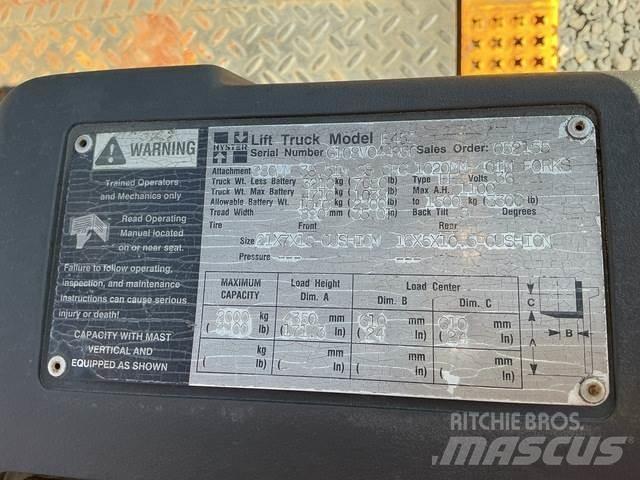 Hyster E45Z Akumulátorové vozíky