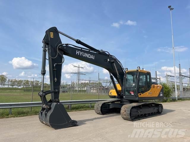 Hyundai R210 Pásová rýpadla