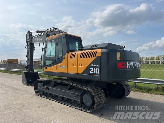 Hyundai R210 Pásová rýpadla