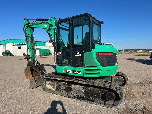 JCB 85Z Pásová rýpadla