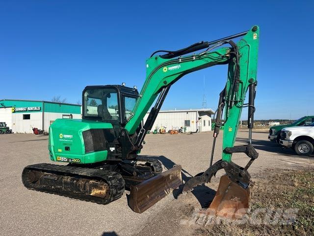 JCB 85Z Pásová rýpadla