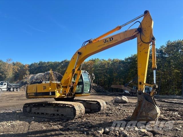 JCB JS200L Pásová rýpadla