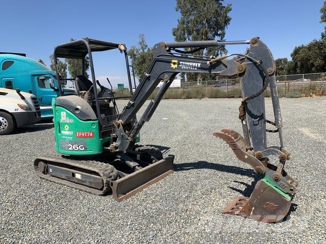 John Deere 26G Pásová rýpadla