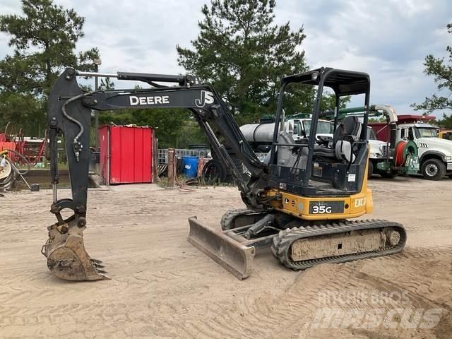 John Deere 35G Pásová rýpadla