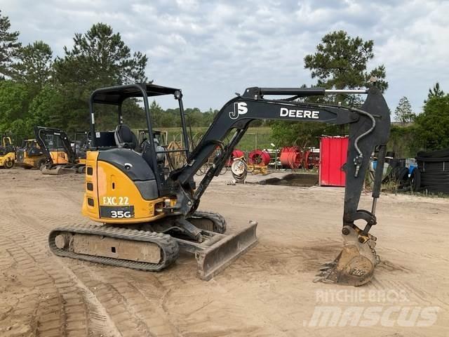 John Deere 35G Pásová rýpadla
