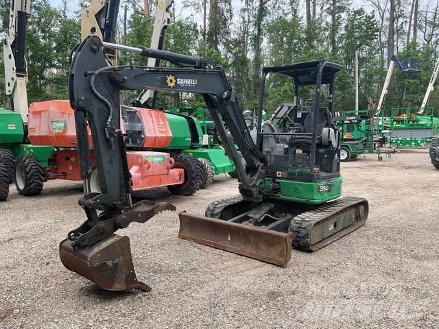 John Deere 35G Pásová rýpadla