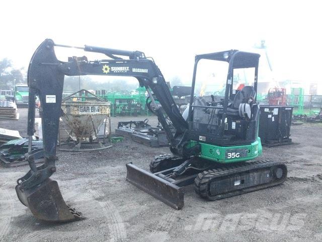 John Deere 35G Pásová rýpadla