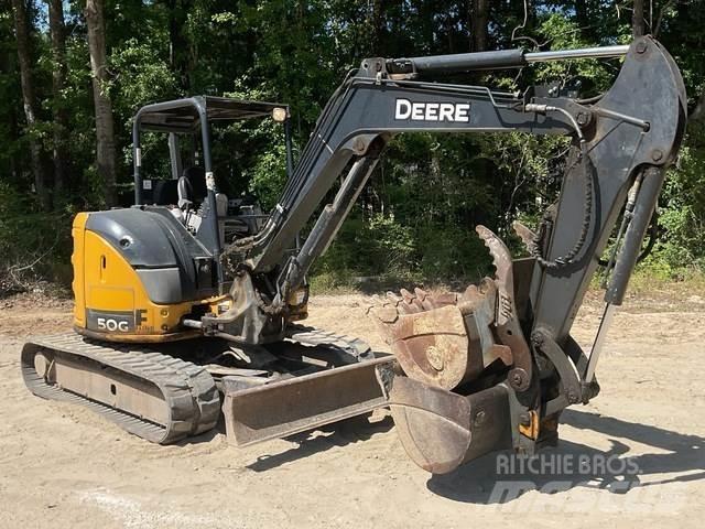 John Deere 50G Pásová rýpadla