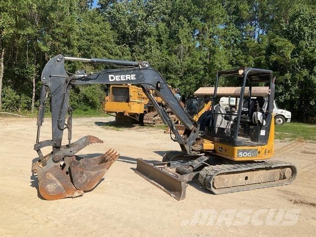 John Deere 50G Pásová rýpadla