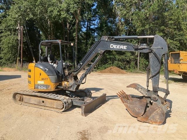 John Deere 50G Pásová rýpadla