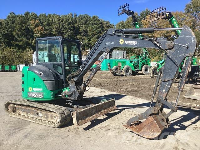 John Deere 50G Pásová rýpadla