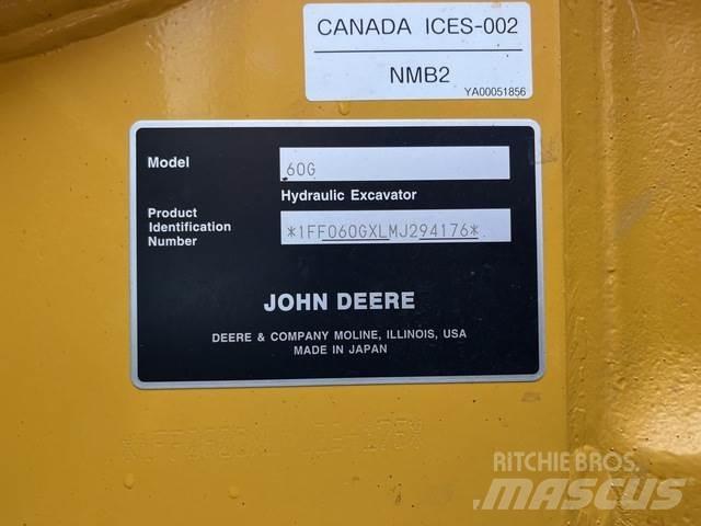 John Deere 60G Pásová rýpadla